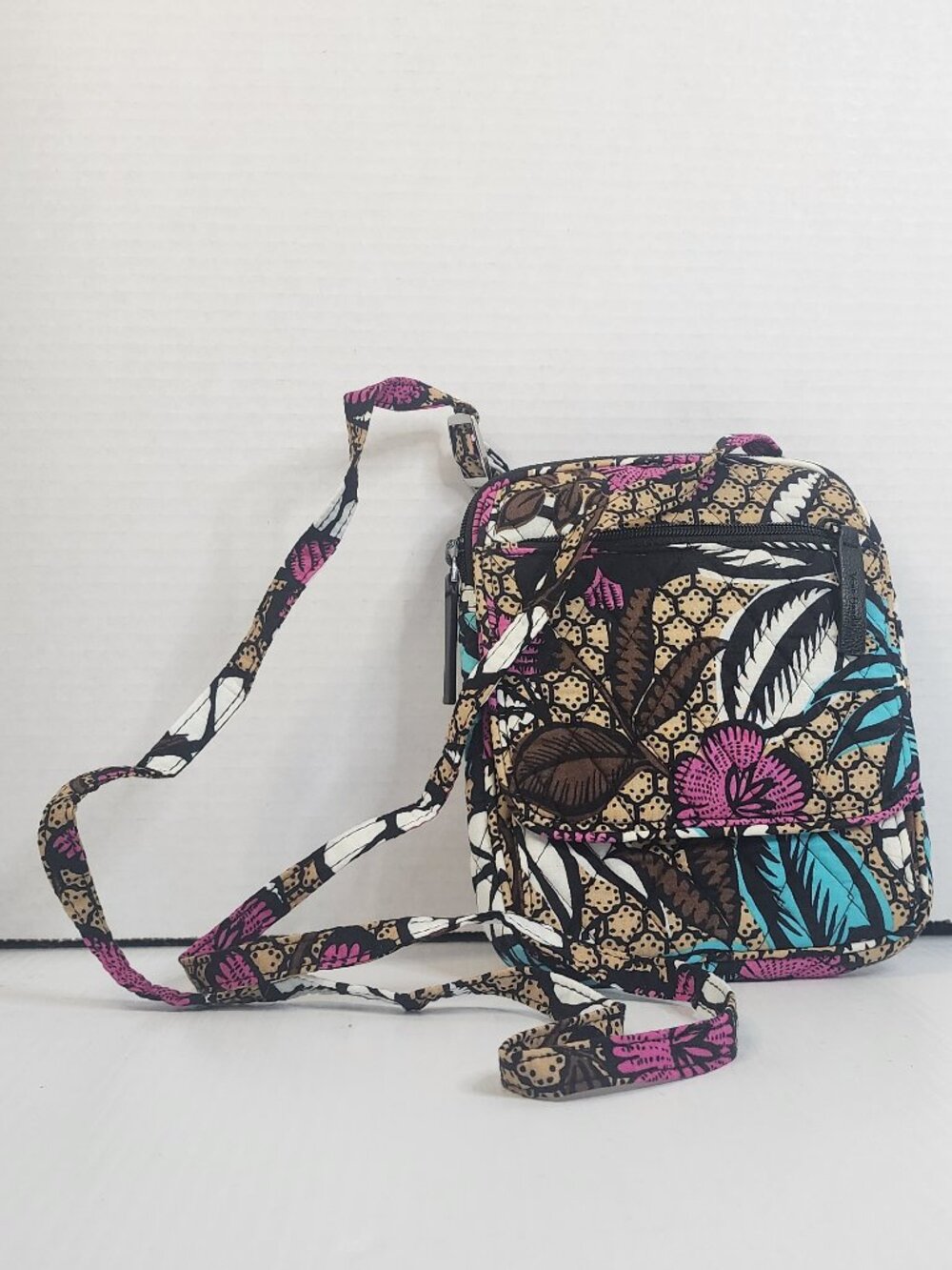 Vera Bradley Mini Hipster Crossbody Bag Canyon Road Floral Print Purse